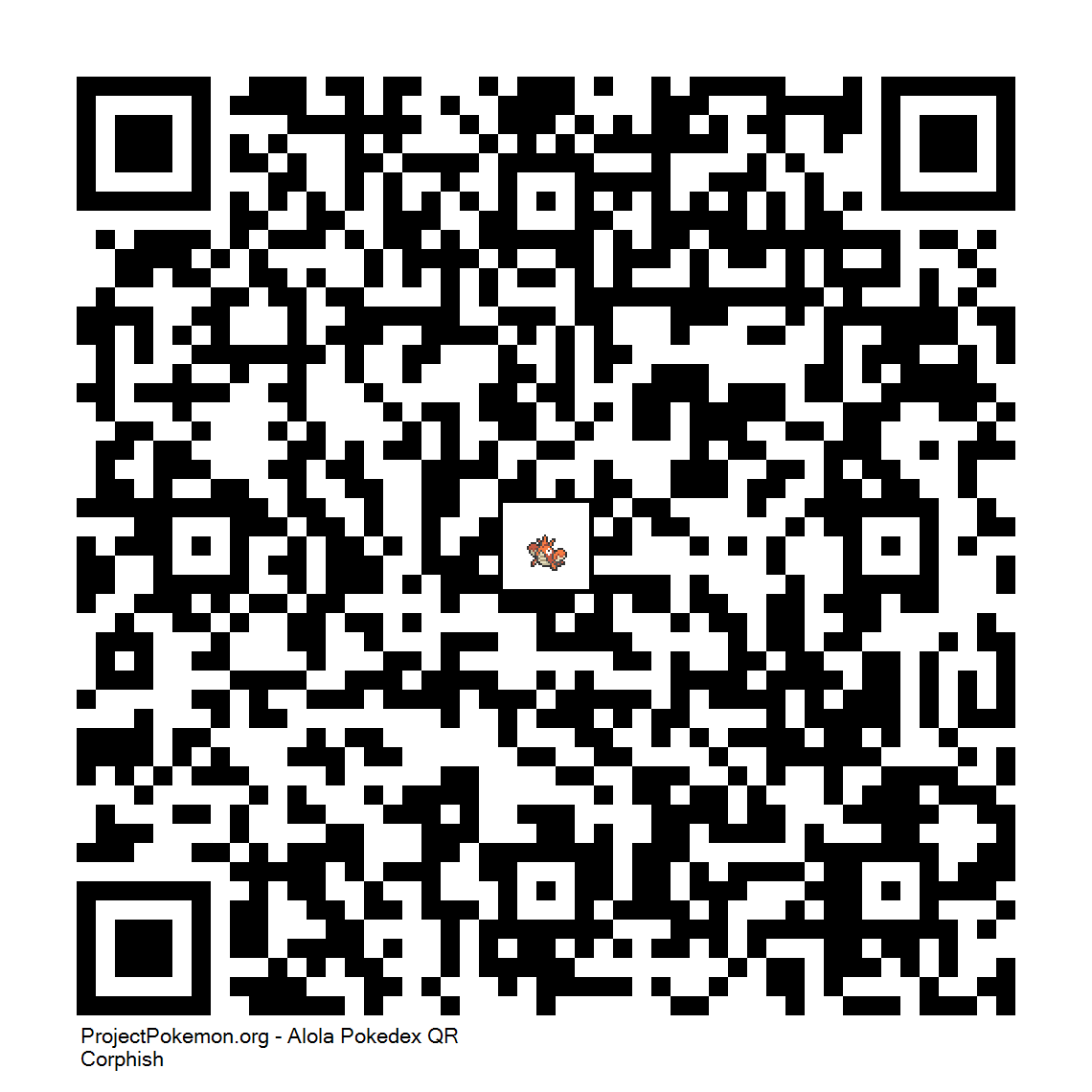 Cdigo QR de Corphish